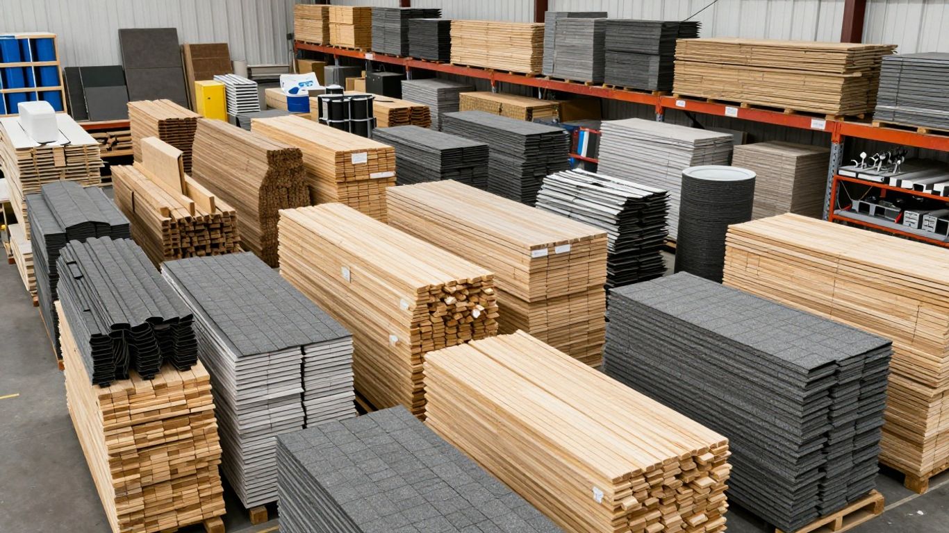 Wholesale building products selection
