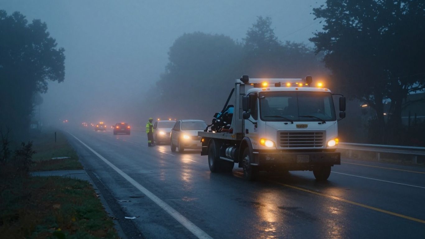 How Tule Fog Season on Tracy's I-5 and Highway 99 Corridors Changes the Way Tow Operators Approach a Scene