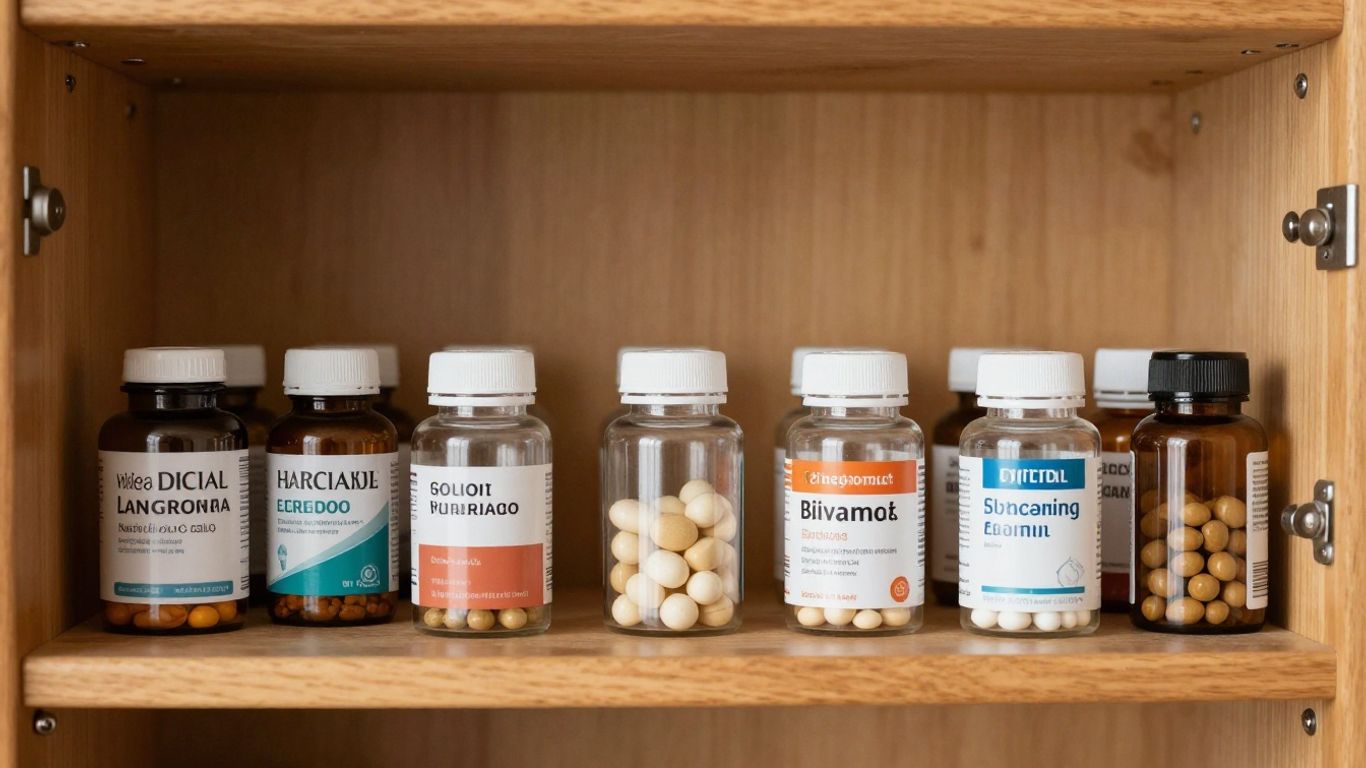 Organized storage for daily supplements