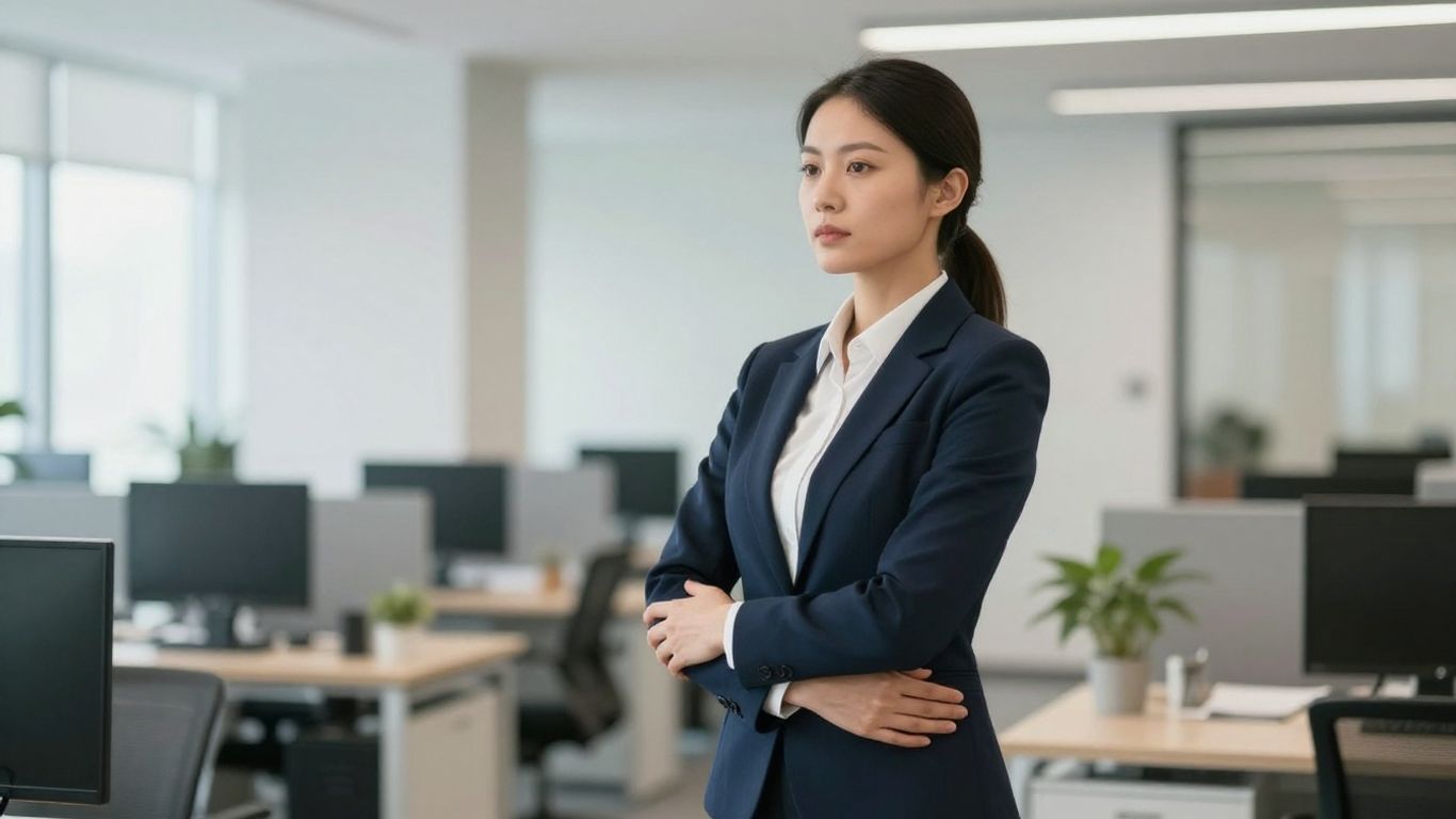 Performing mobility exercises near desk