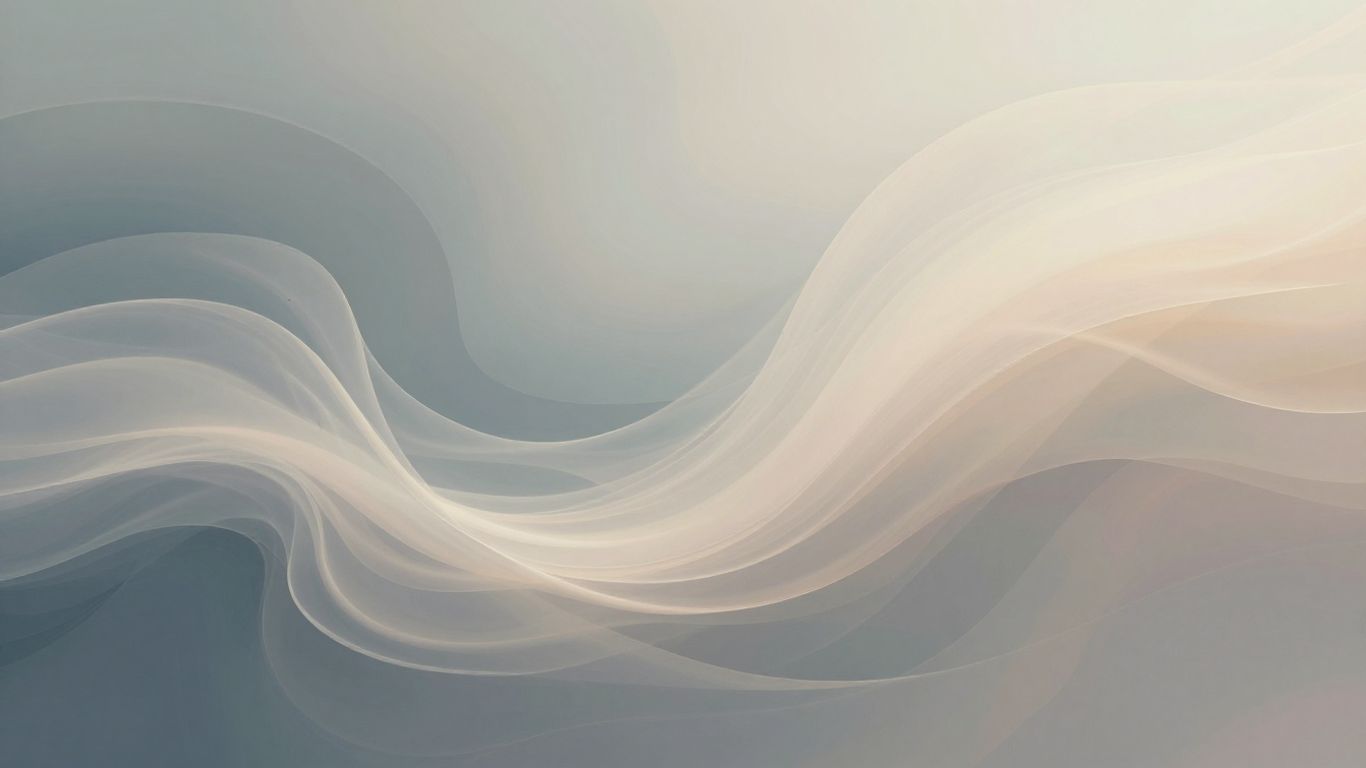 Calming abstract visuals for AI meditation music videos.