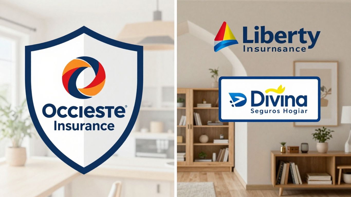 Comparativa de seguros hogar: Occidente, Liberty, Divina.