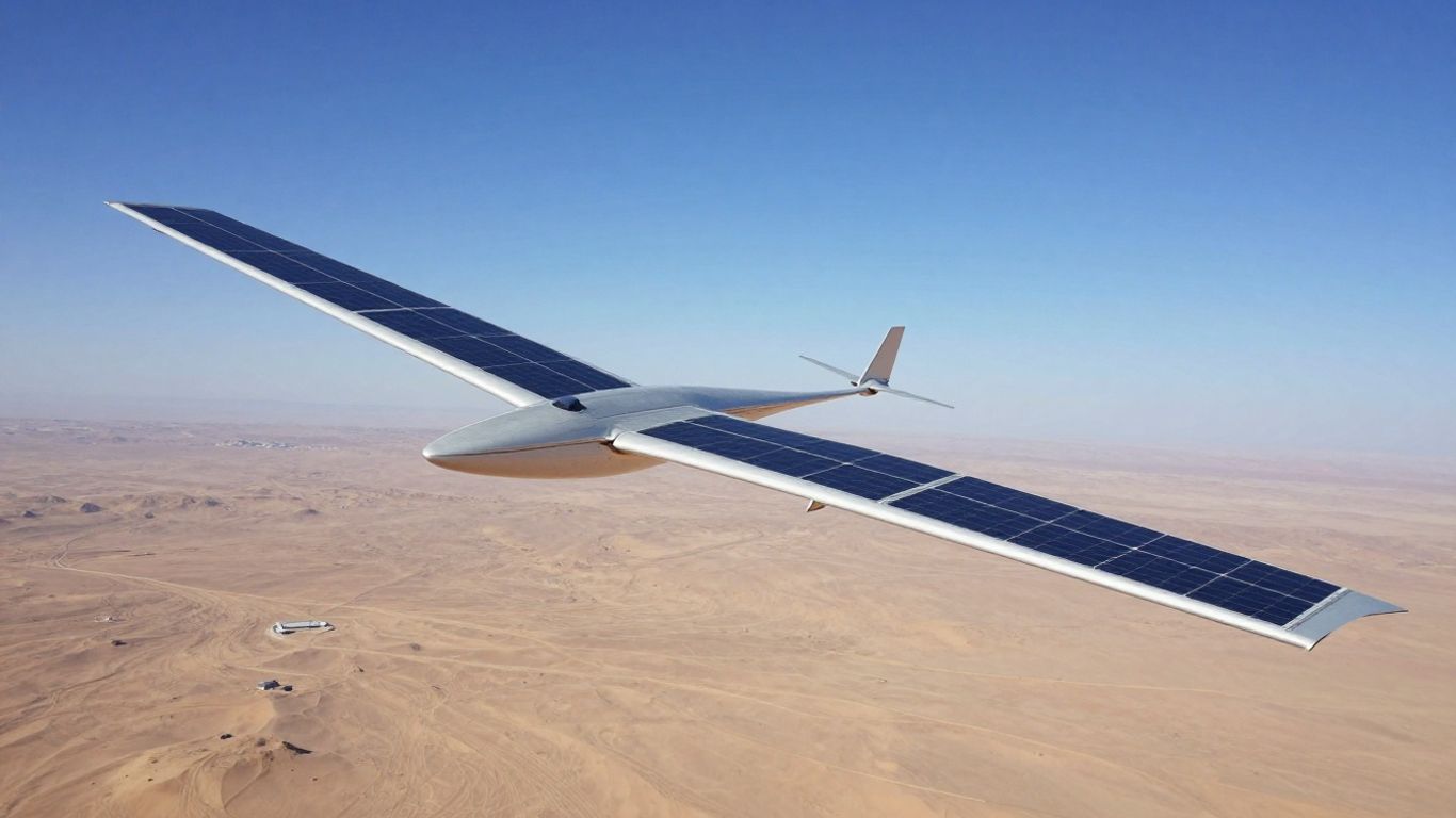 High altitude long endurance drone flight