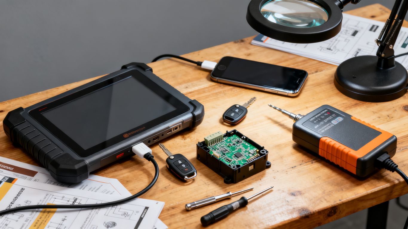 Automotive locksmith tools