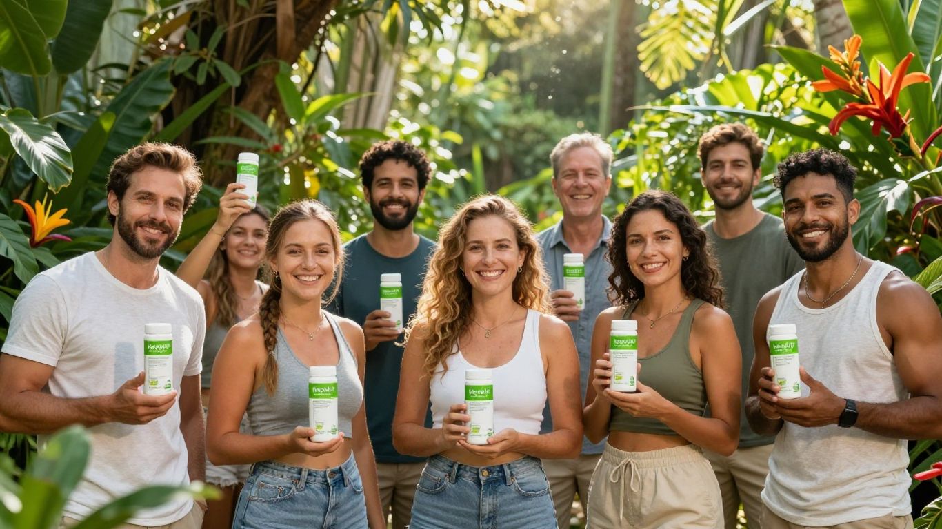 Herbalife products and healthy people in Costa Rica