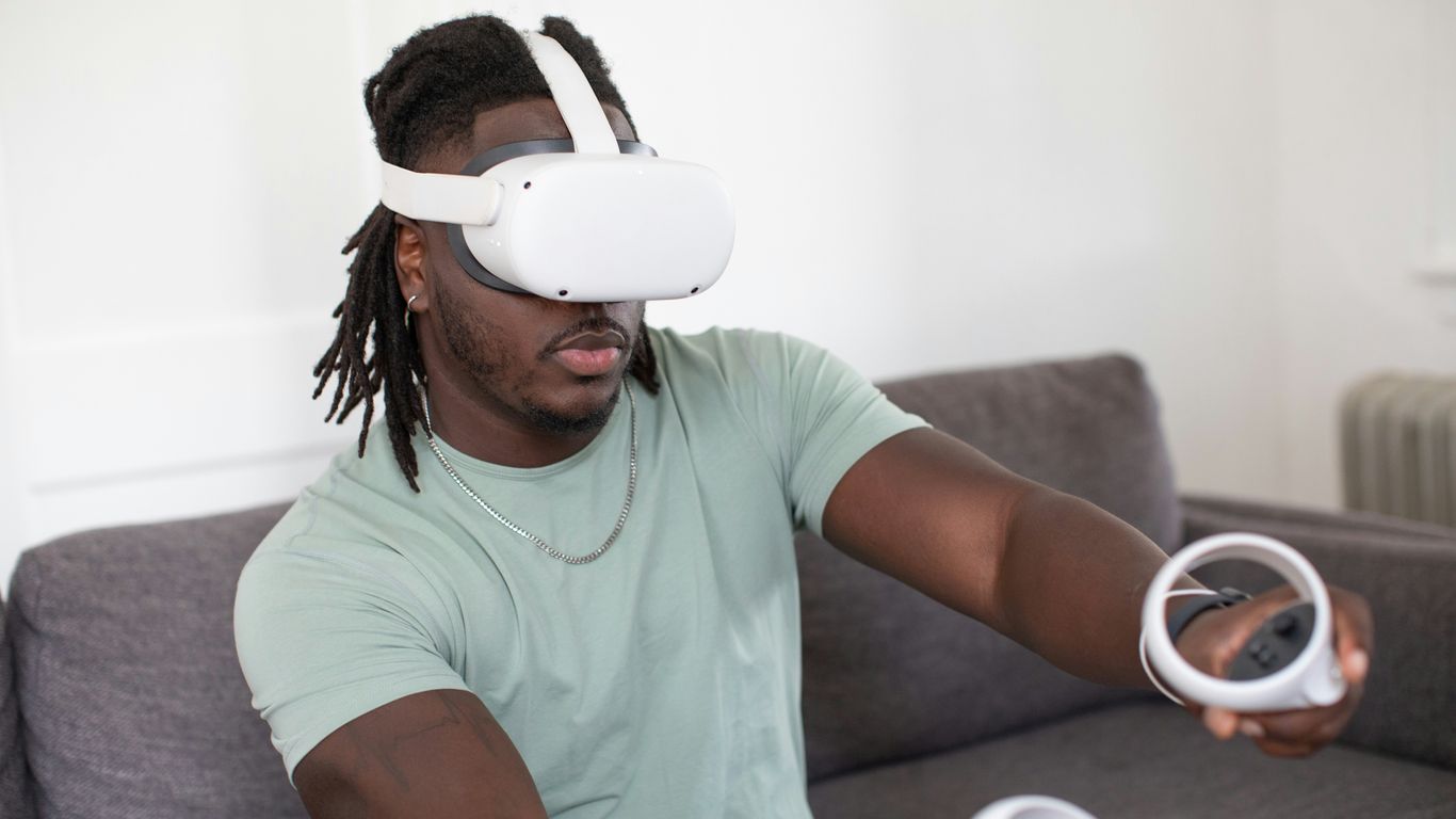 a person wearing white goggles