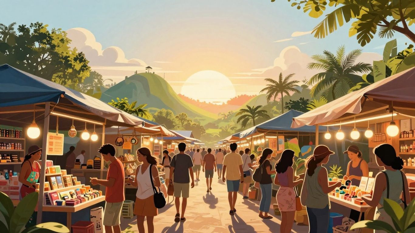 Amazon marketplace with growing brand ascending.