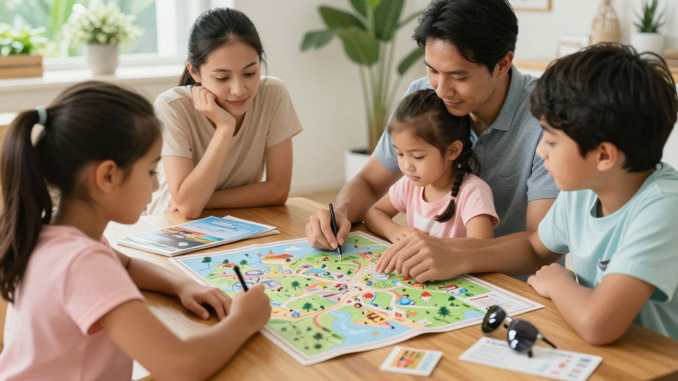 Family planning a Universal Orlando vacation