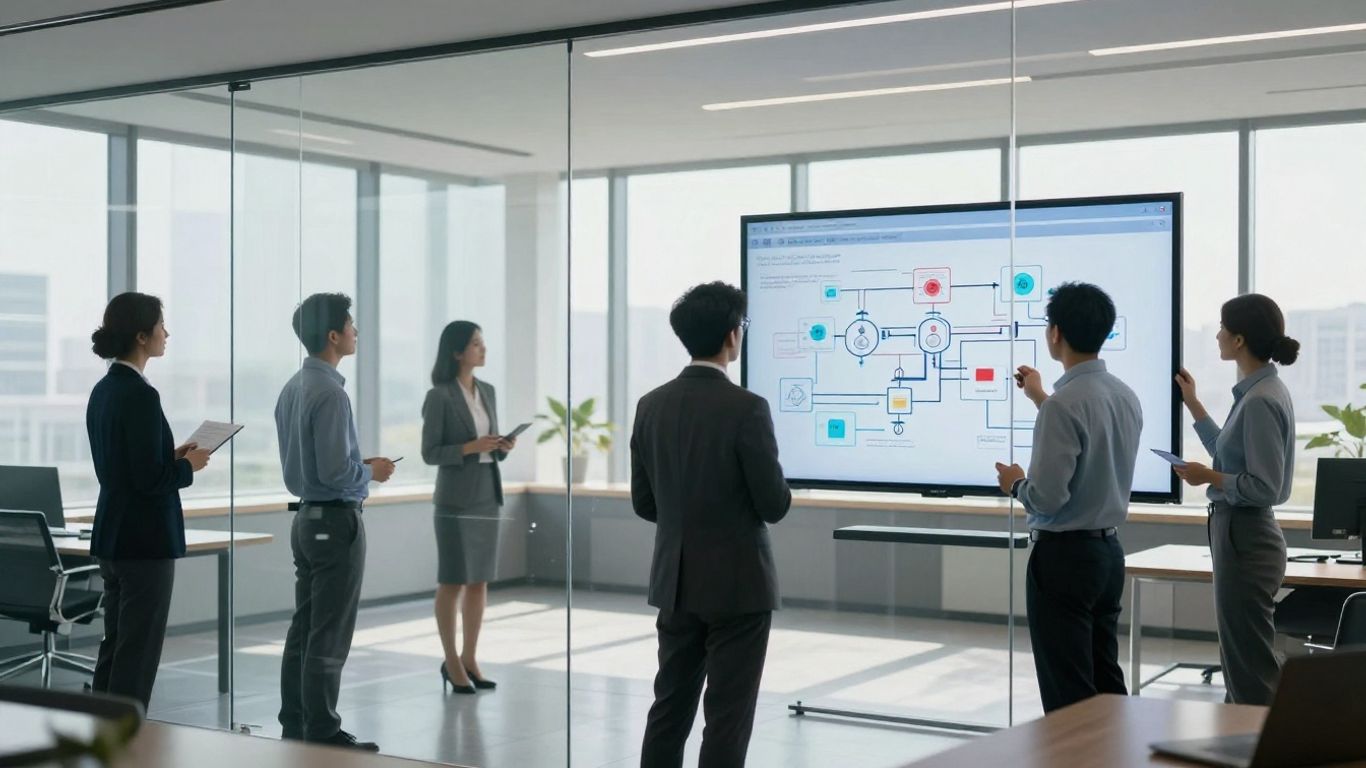 Mapping complex business processes