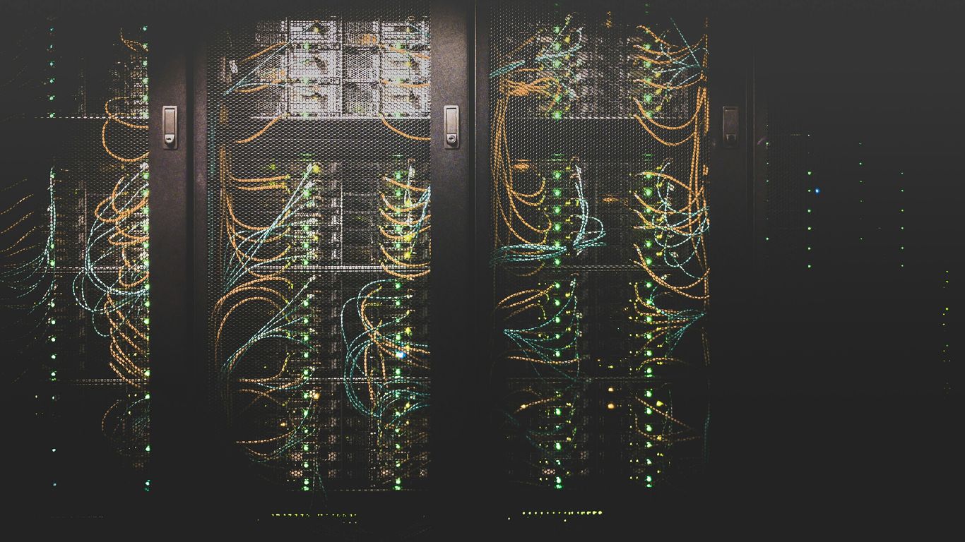 AI model training server