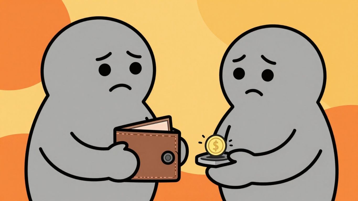 Person needing loan without bank account