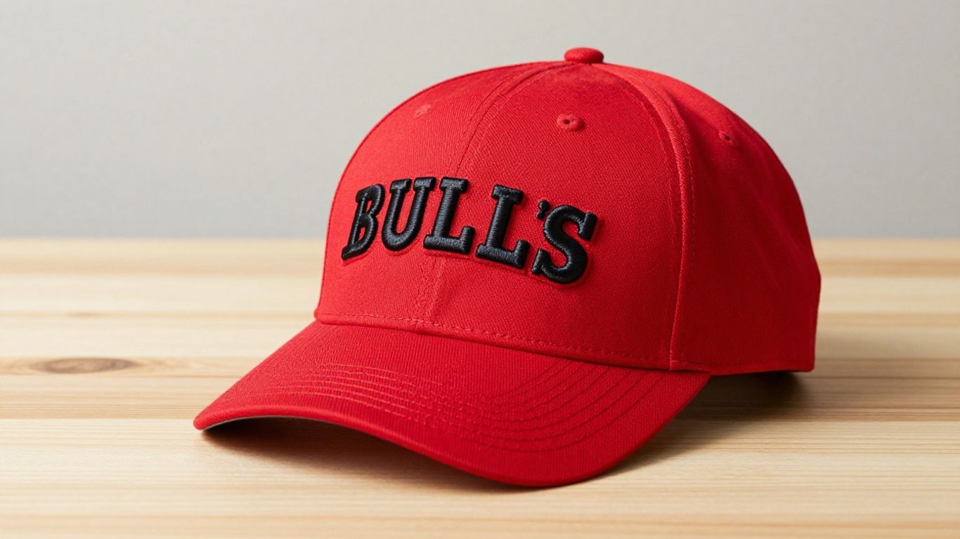 O șapcă roșie a echipei Bulls