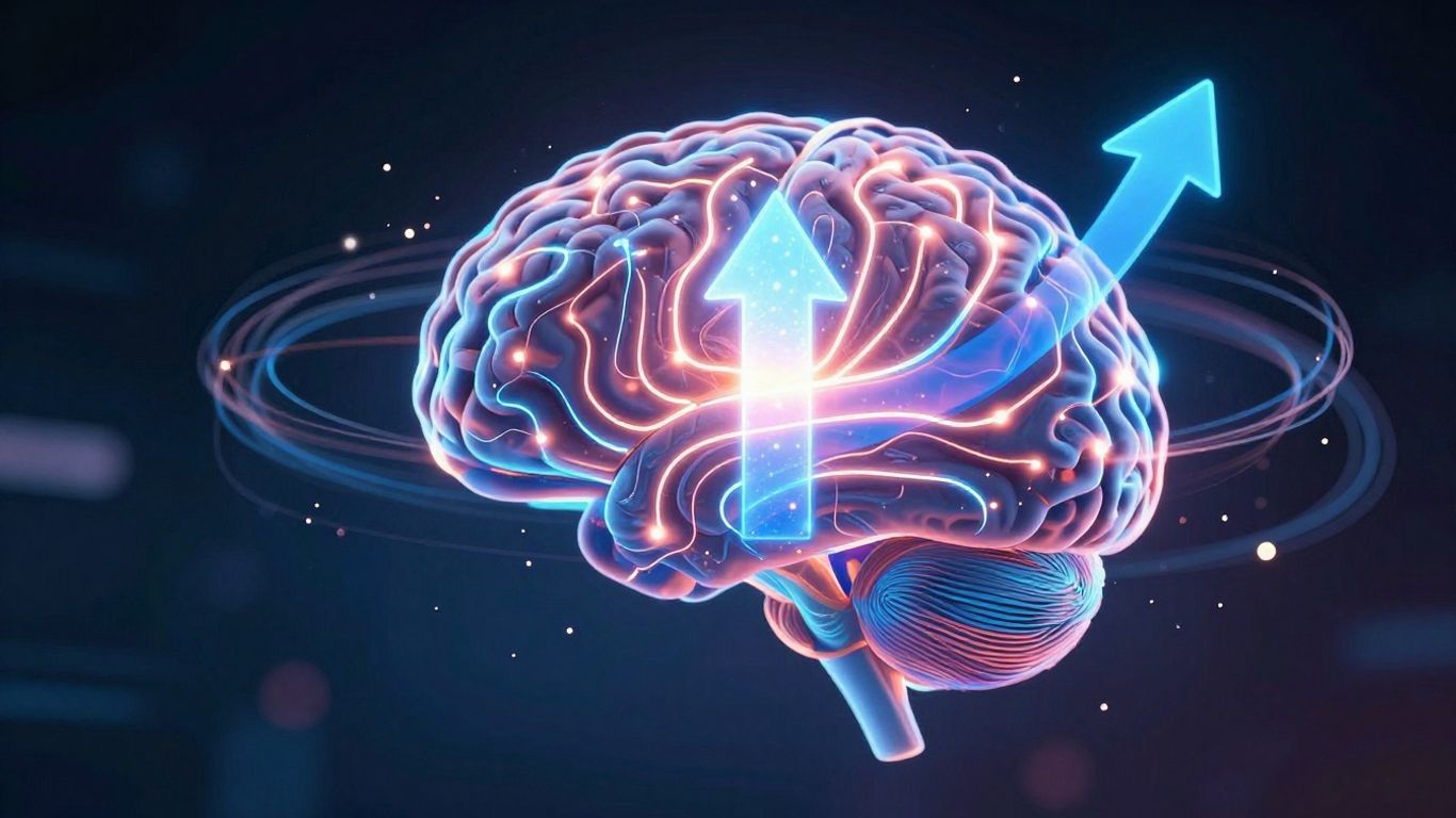 Inteligência artificial otimizando campanhas de anúncios pagos.