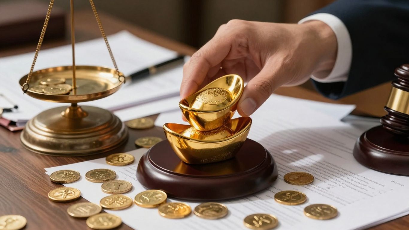 كاتب عدل يتمتع بنفوذ كبير في سياق الميراث.
