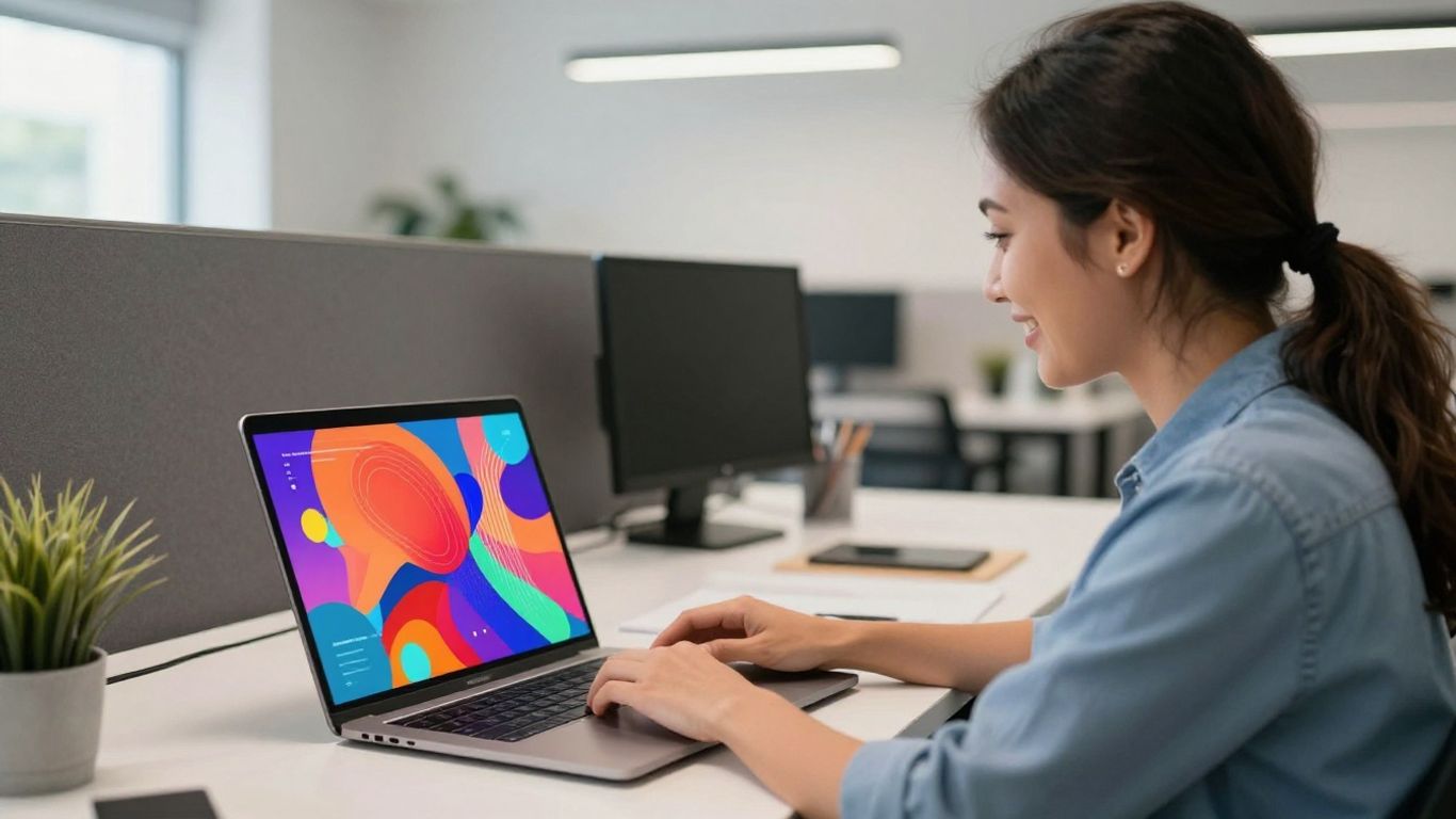 Australian small business owner using AI marketing automation.