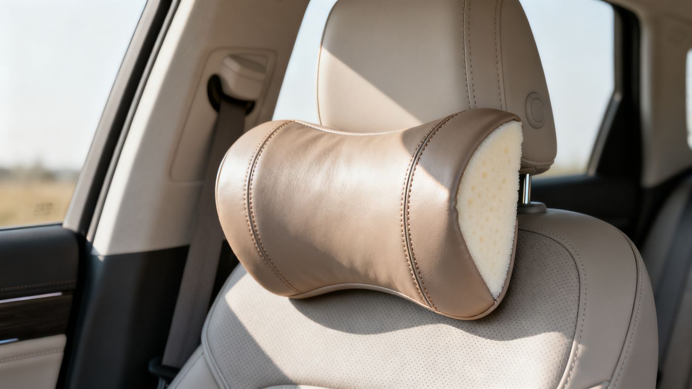 Tesla Neck Pillow Materials Explained: Foam, Cover, Stitching, and Feel