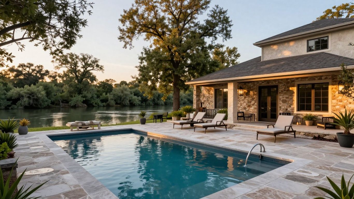 How Living Near the Comal and Guadalupe Rivers Changes Whether a Backyard Pool Makes Sense in New Braunfels