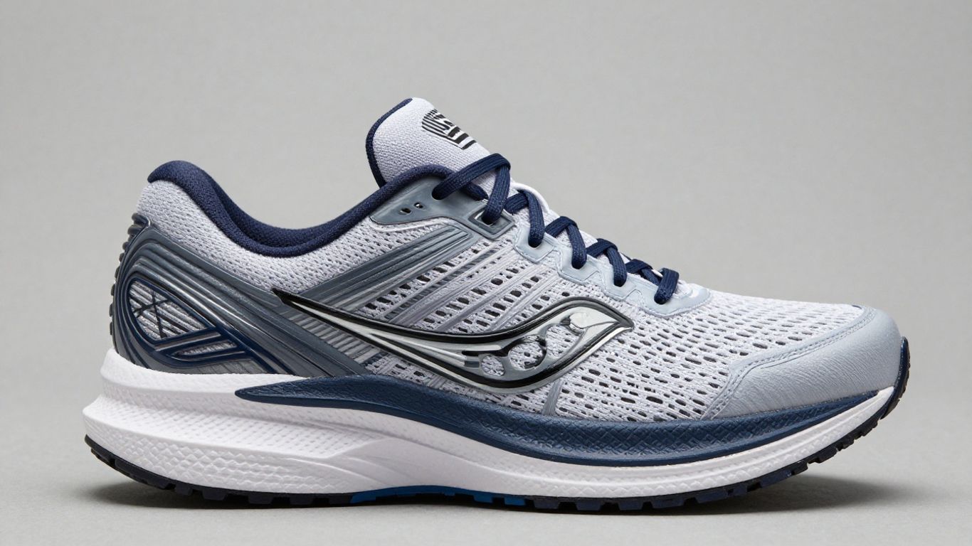 Saucony Echelon 10 running shoe side view
