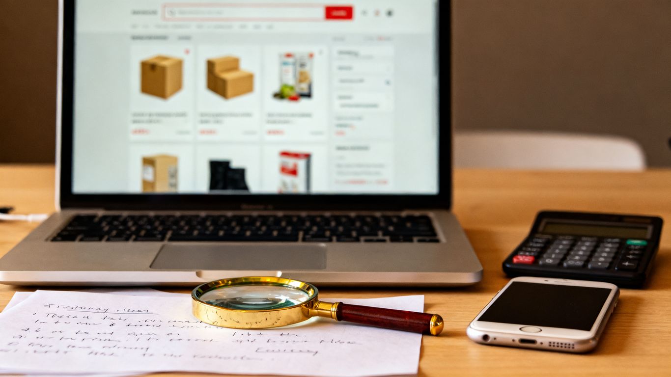 Amazon search results reviewed for buyer intent
