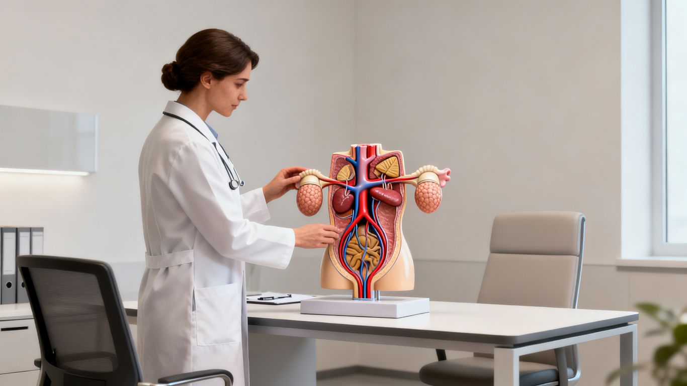 Anatomical endocrine system in clinical setting