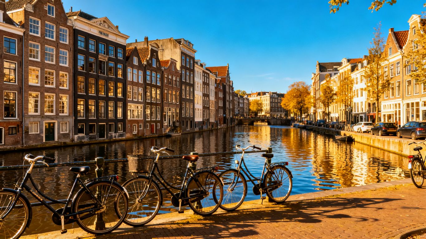 Vue sur un canal pittoresque