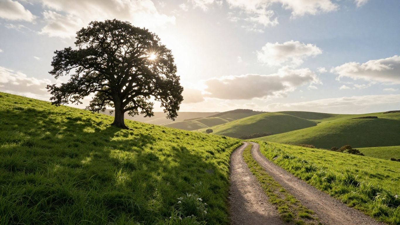 Path to a secure future with a bright horizon.