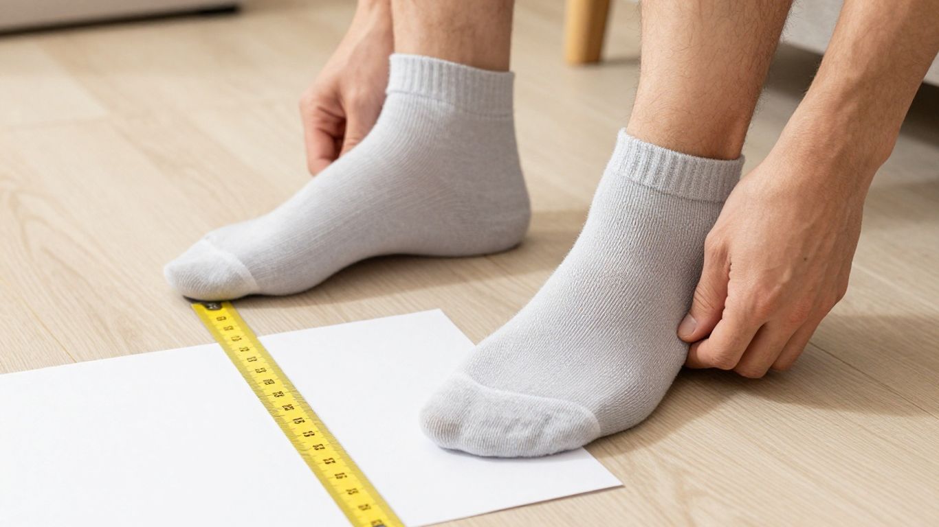 Măsurarea piciorului pentru alegerea adidașilor