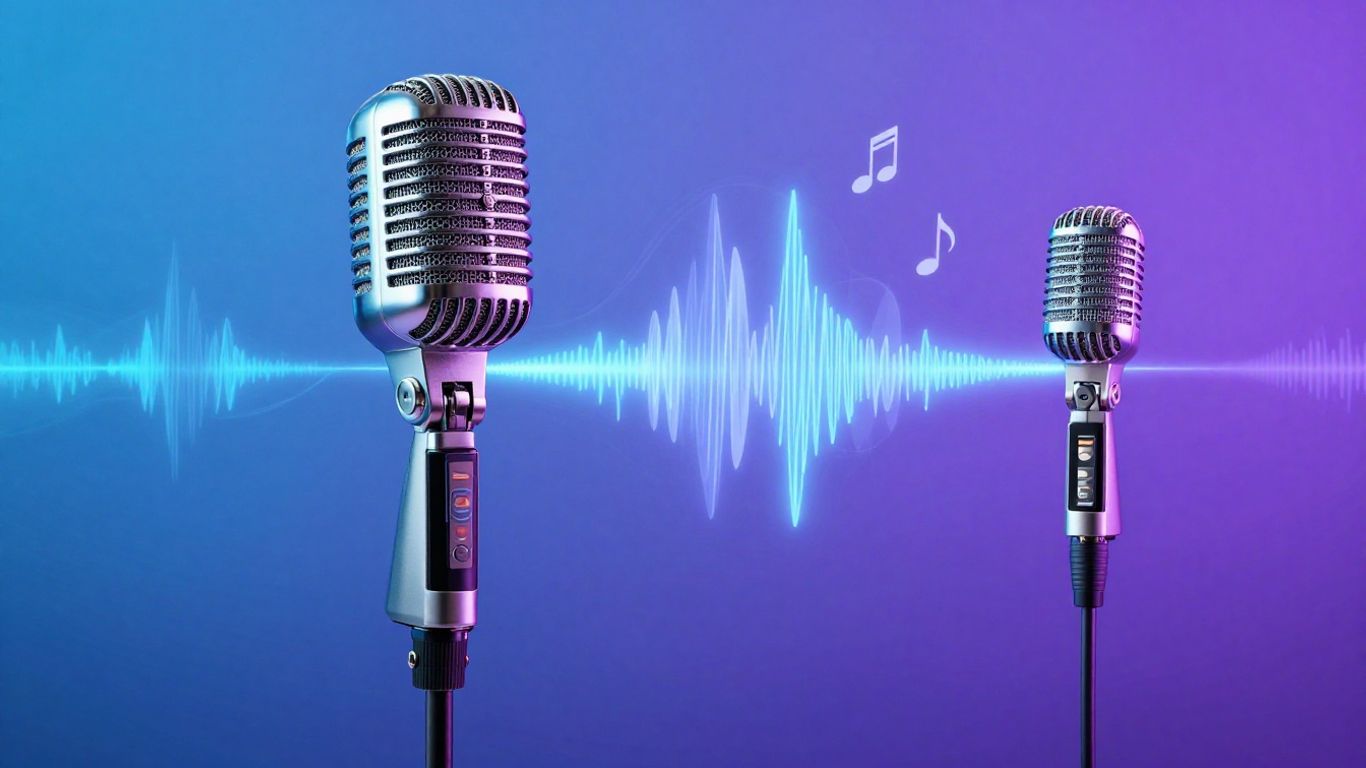 AI music creation and copyright concept