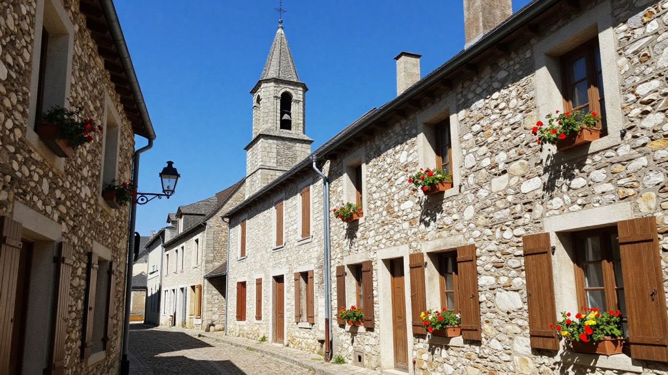 A quiet village church in the valley