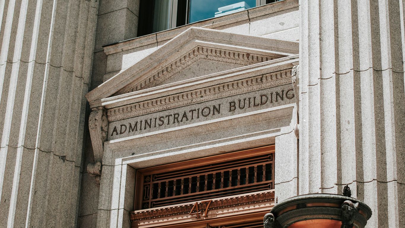 brown and white concrete building