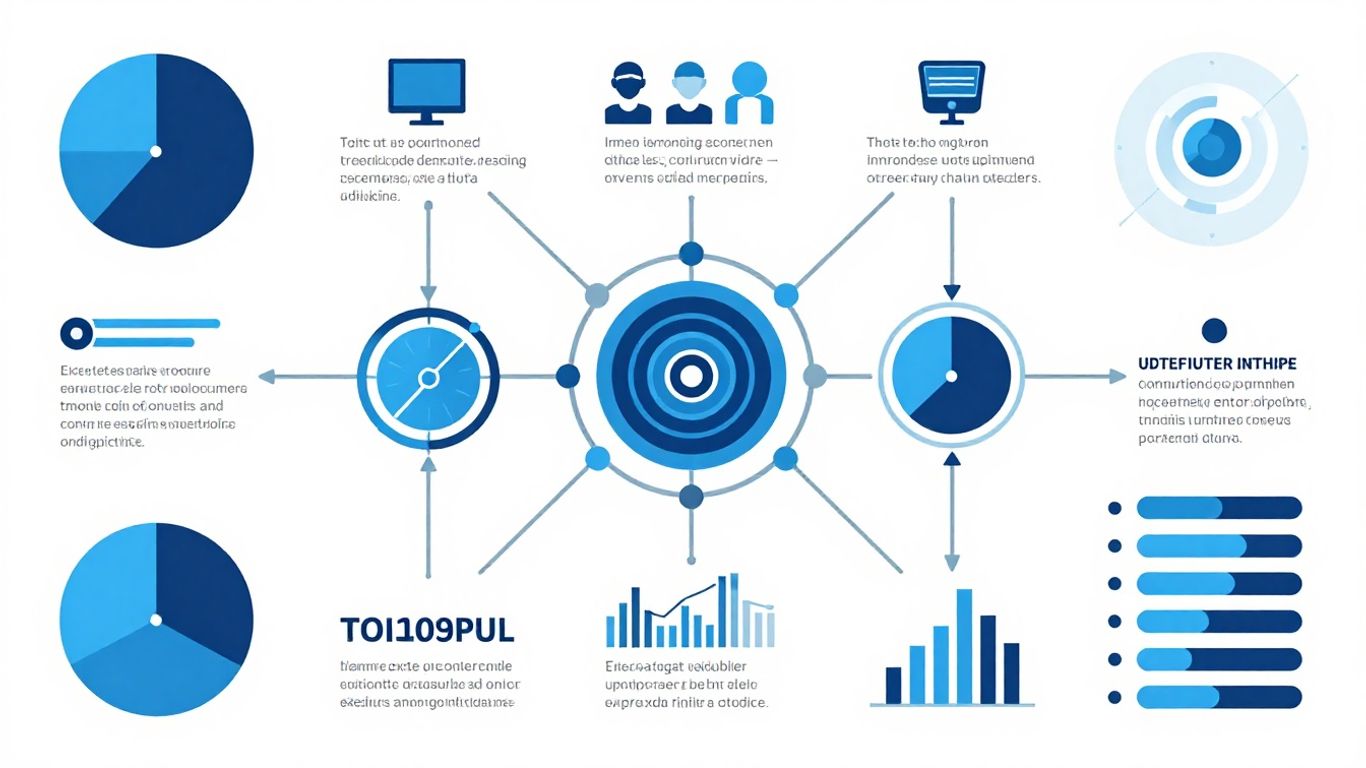 Technical illustration of DMARC RUA report data analysis.