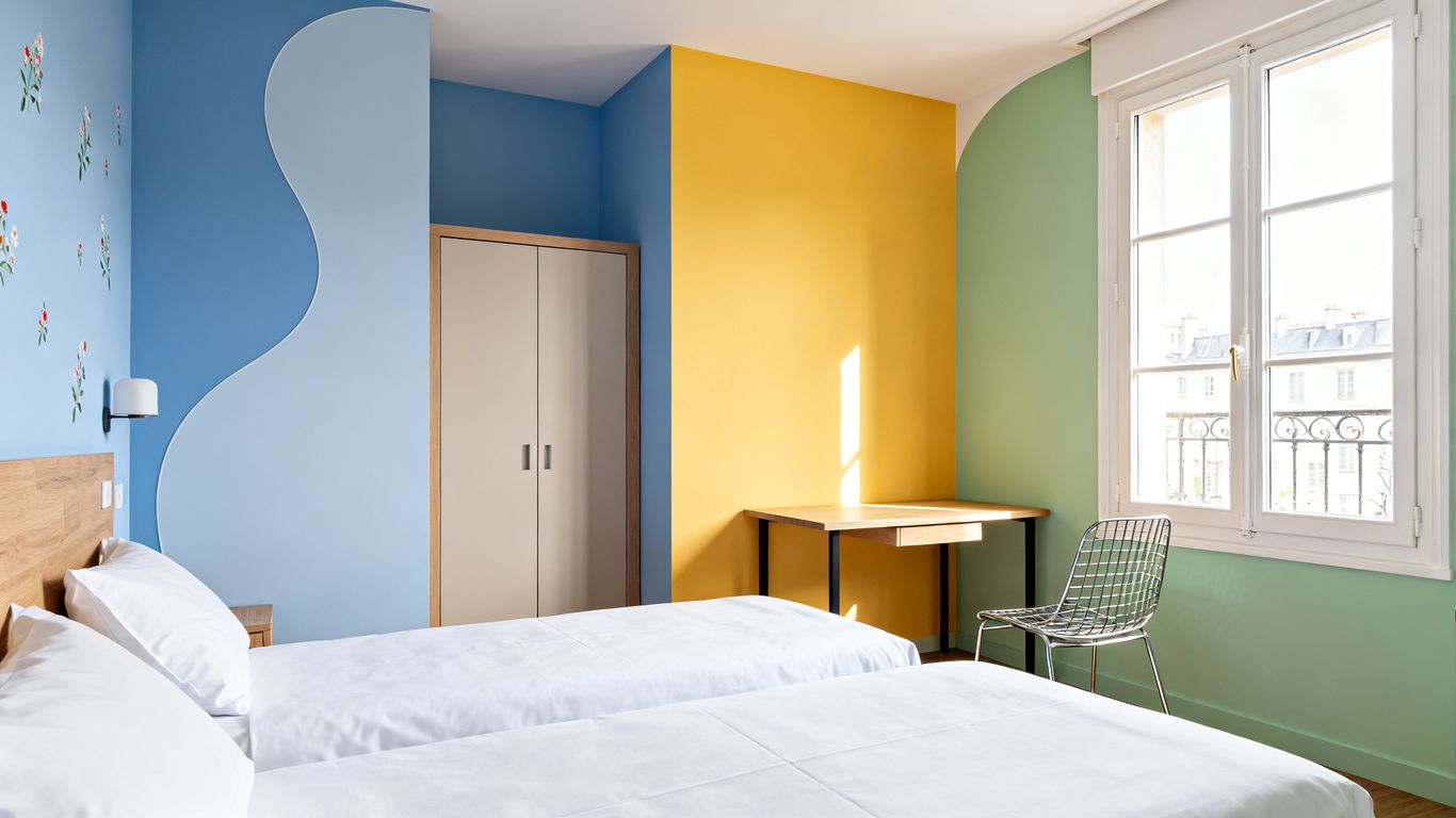 Chambre hotelF1 rénovée