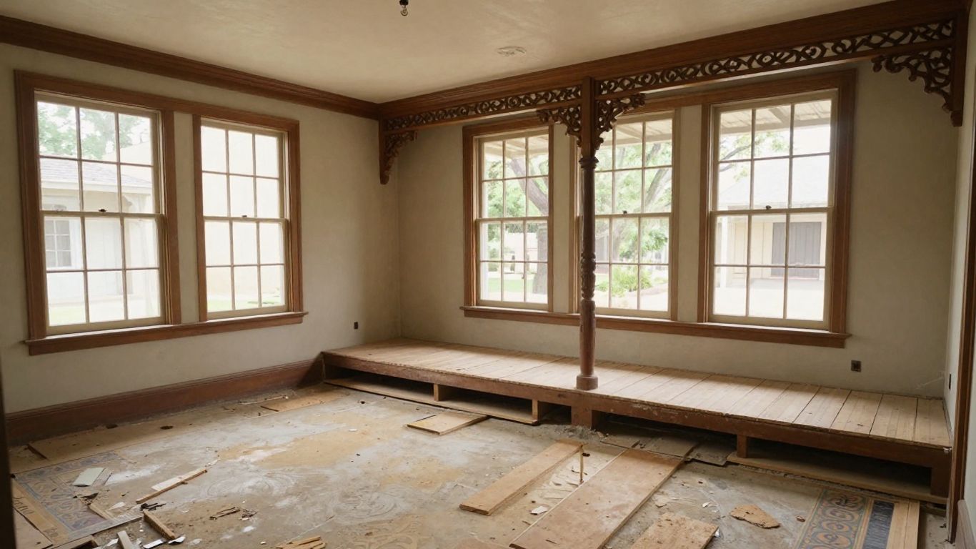 Why King William's Century-Old San Antonio Homes Often Hide Original Stained Concrete Under Decades of Flooring