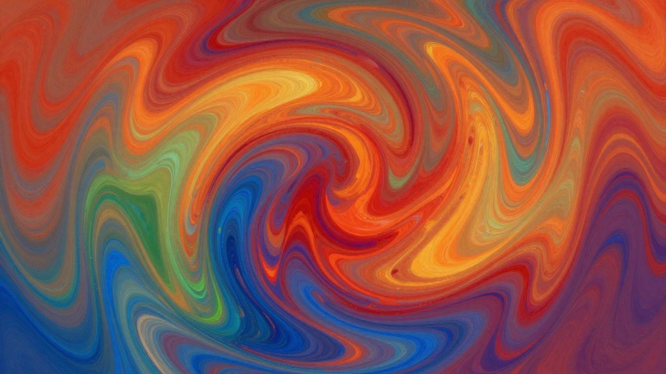 Abstract heatmap visualization of website user engagement.