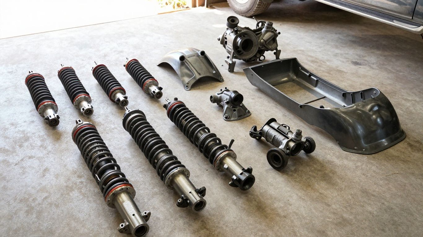 Nissan 4x4 parts beside Darwin workshop