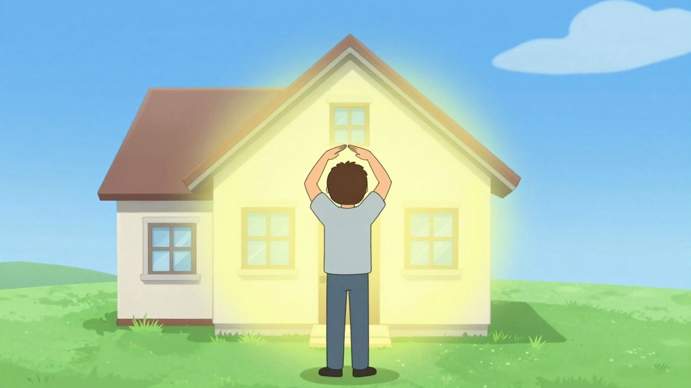 Casa protegida por seguro de responsabilidad civil.