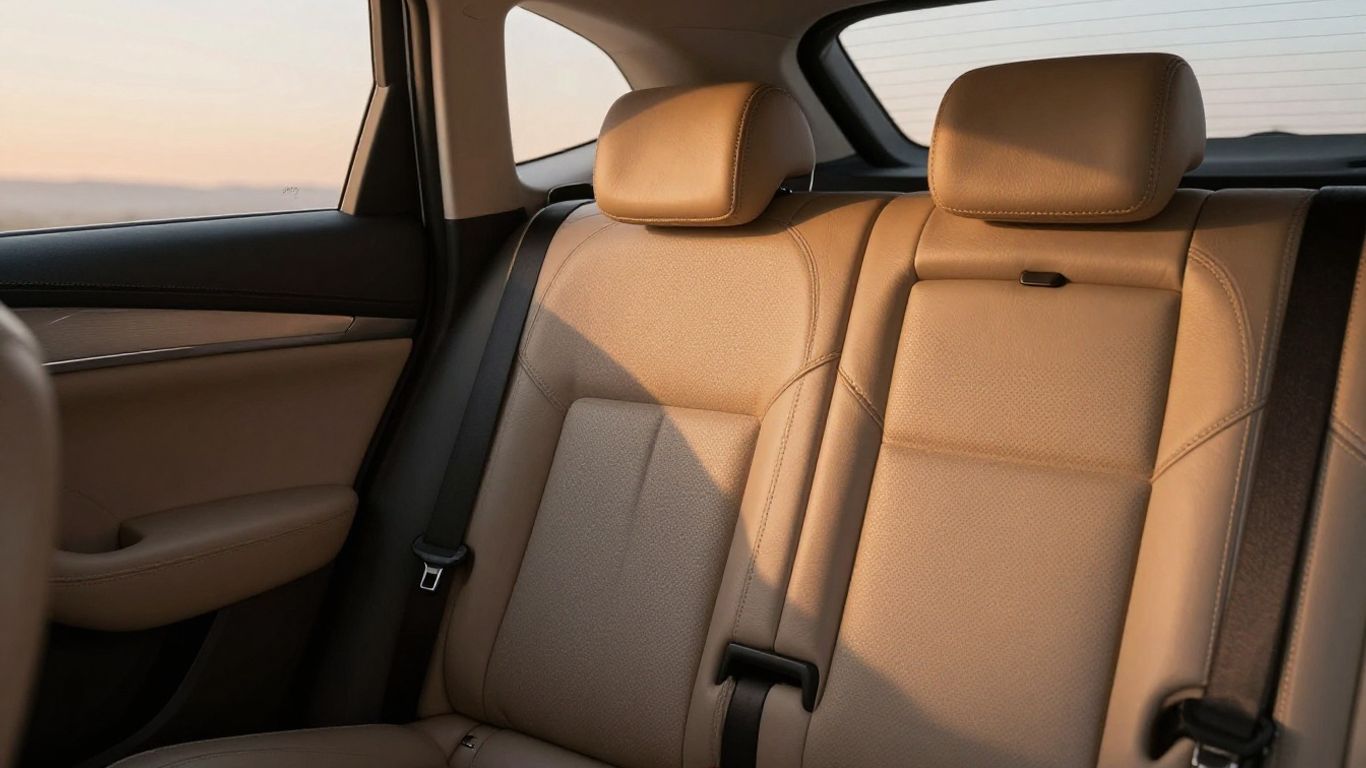 Dashboard with soft ambient interior lighting