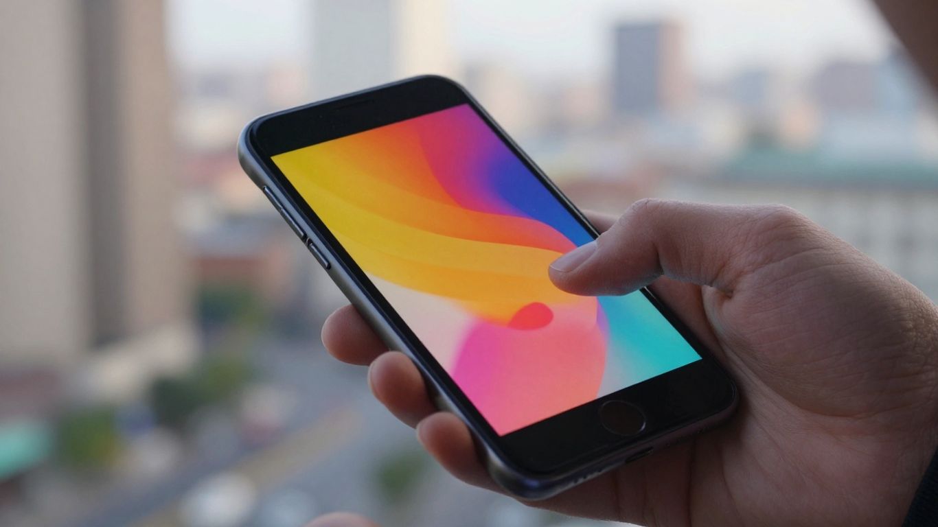 Lead capture strategies for campaigns. Hand holding smartphone with lead capture form.