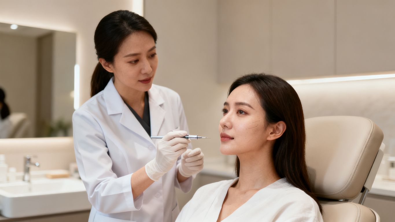 Facial filler consultation and treatment areas
