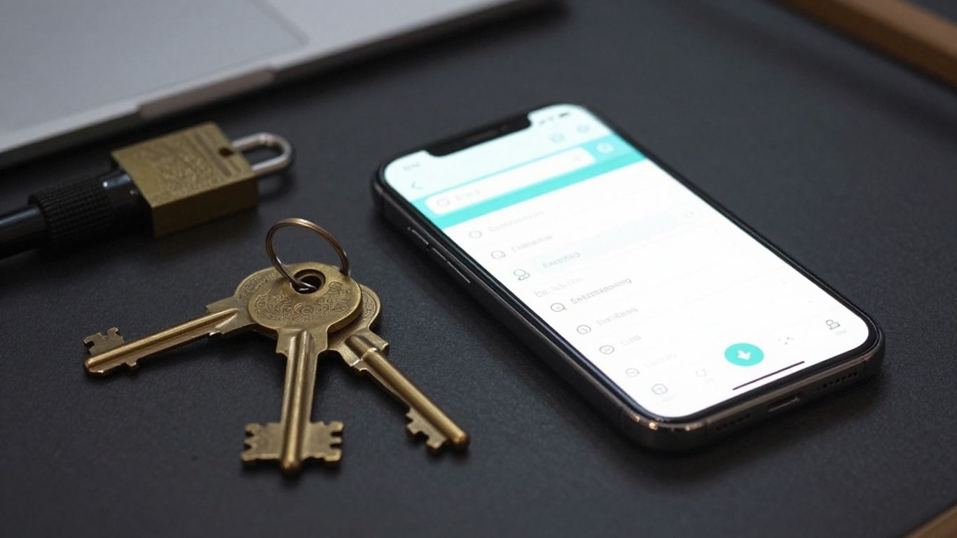 Mobile paid search campaign beside locksmith tools