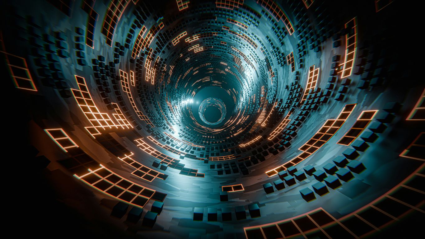 a view of the inside of a computer screen