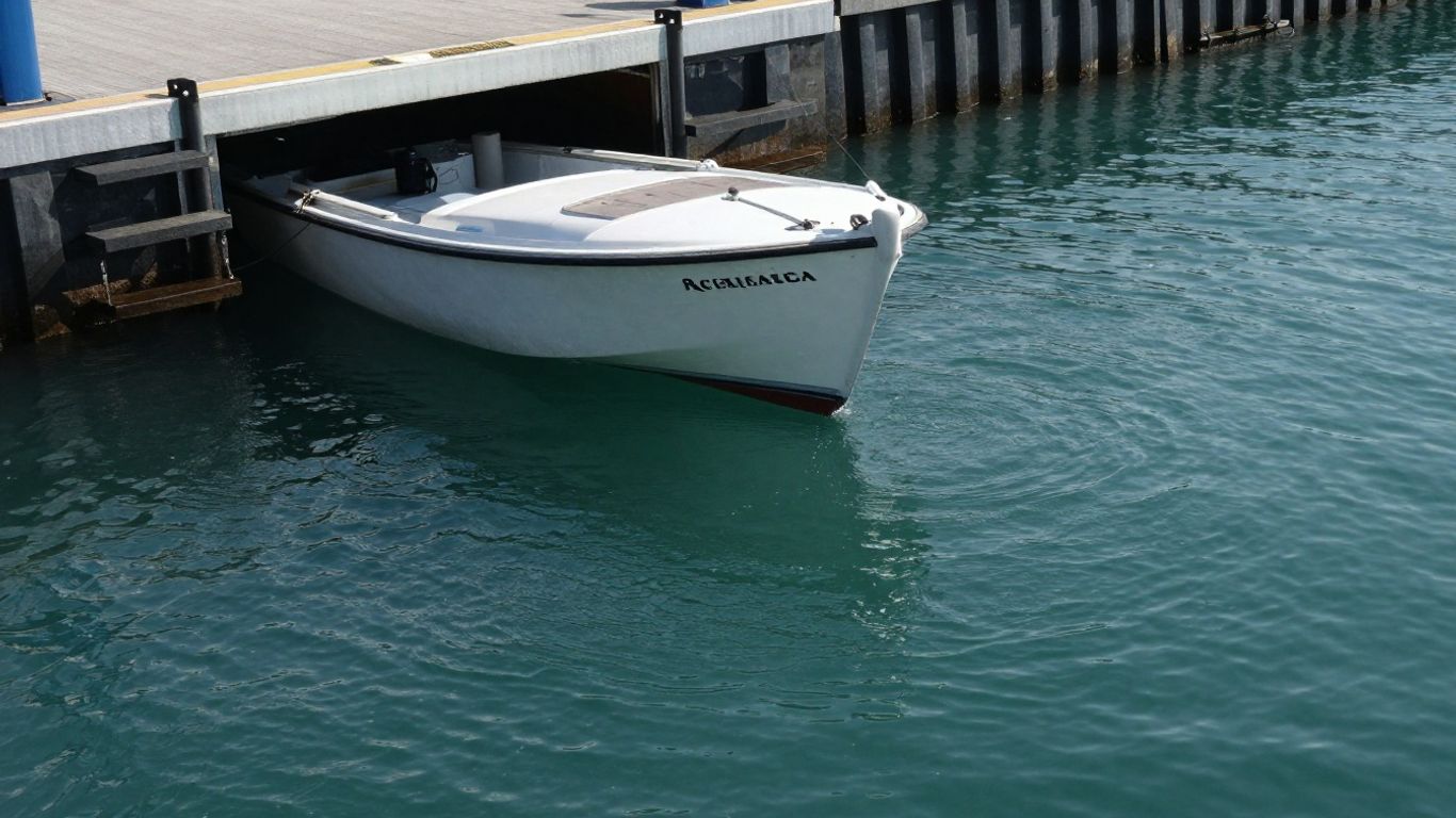 Boot te water laten met succes.