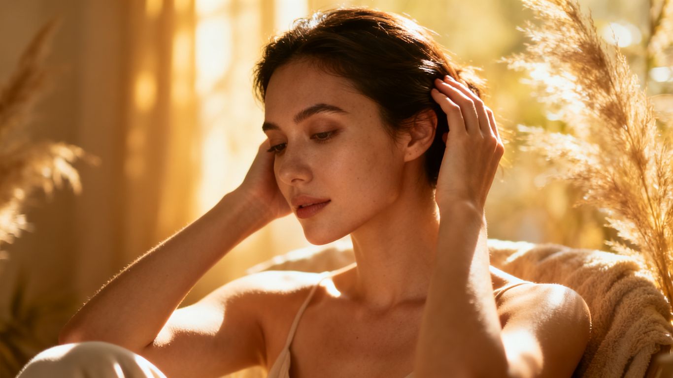 Massage du cuir chevelu