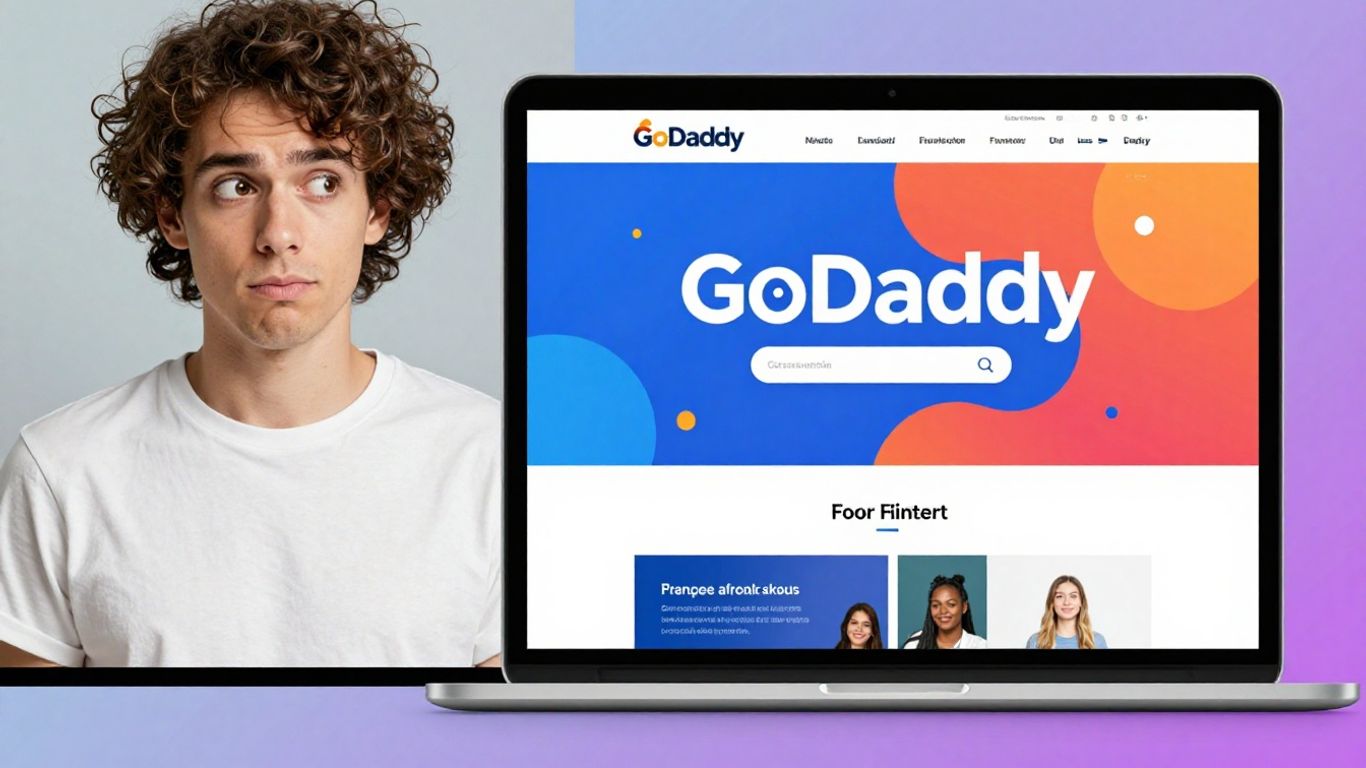GoDaddy website builder free offering review image