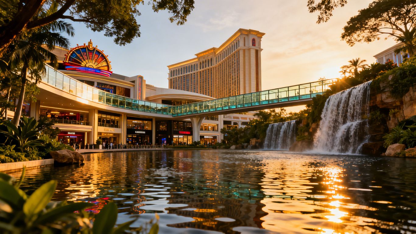 綜合度假村風水佈局圖