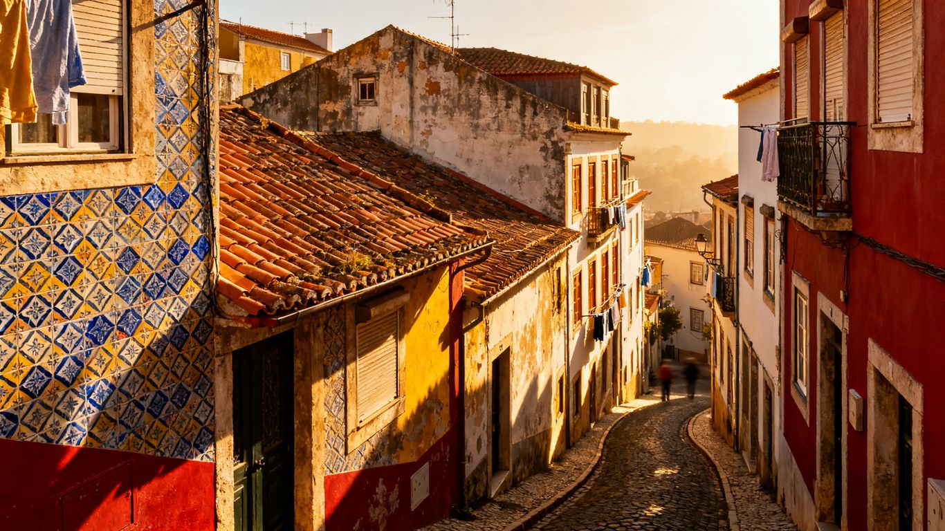 Vue panoramique sur Lisbonne