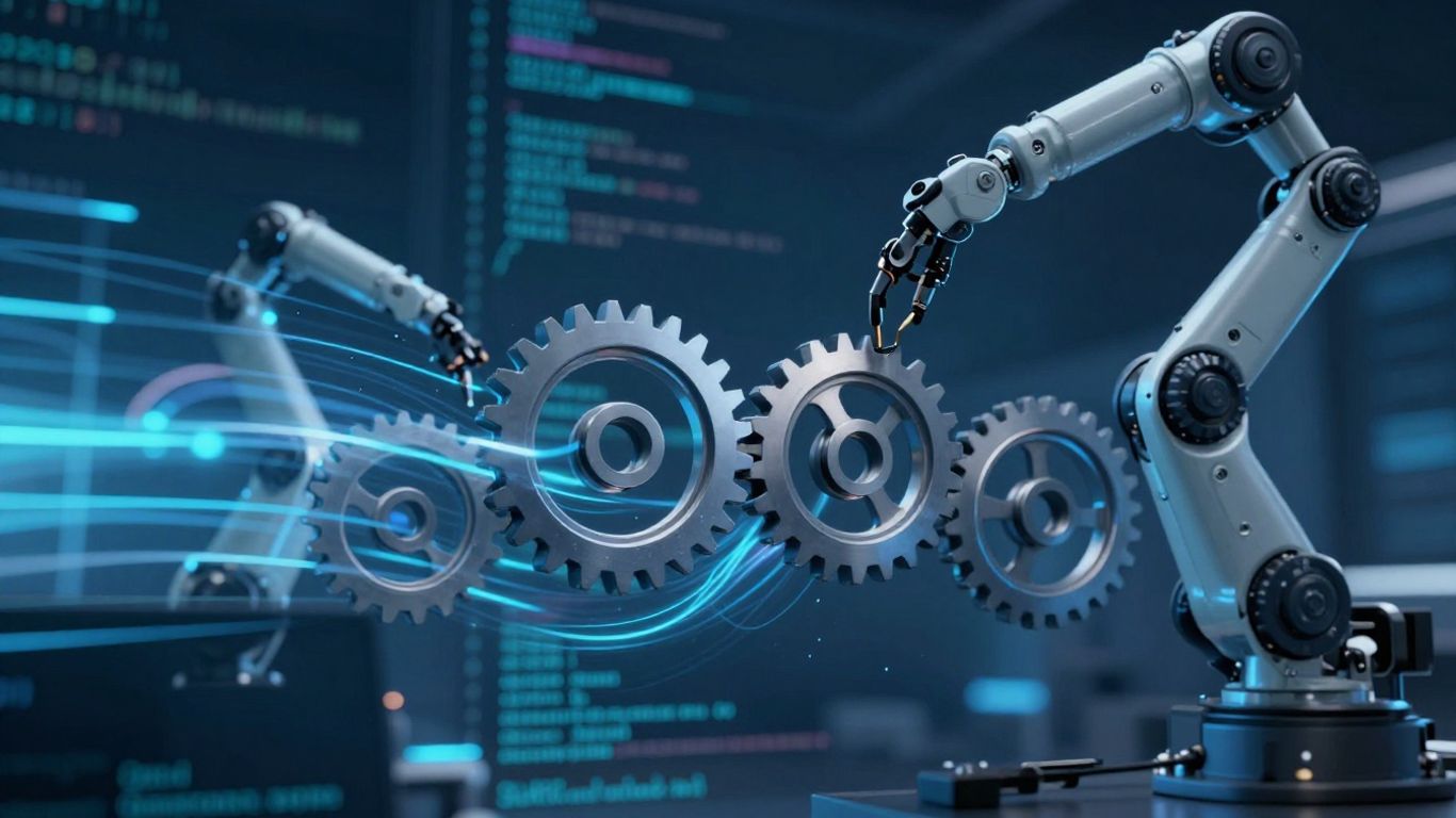 DevOps automation gears and code stream