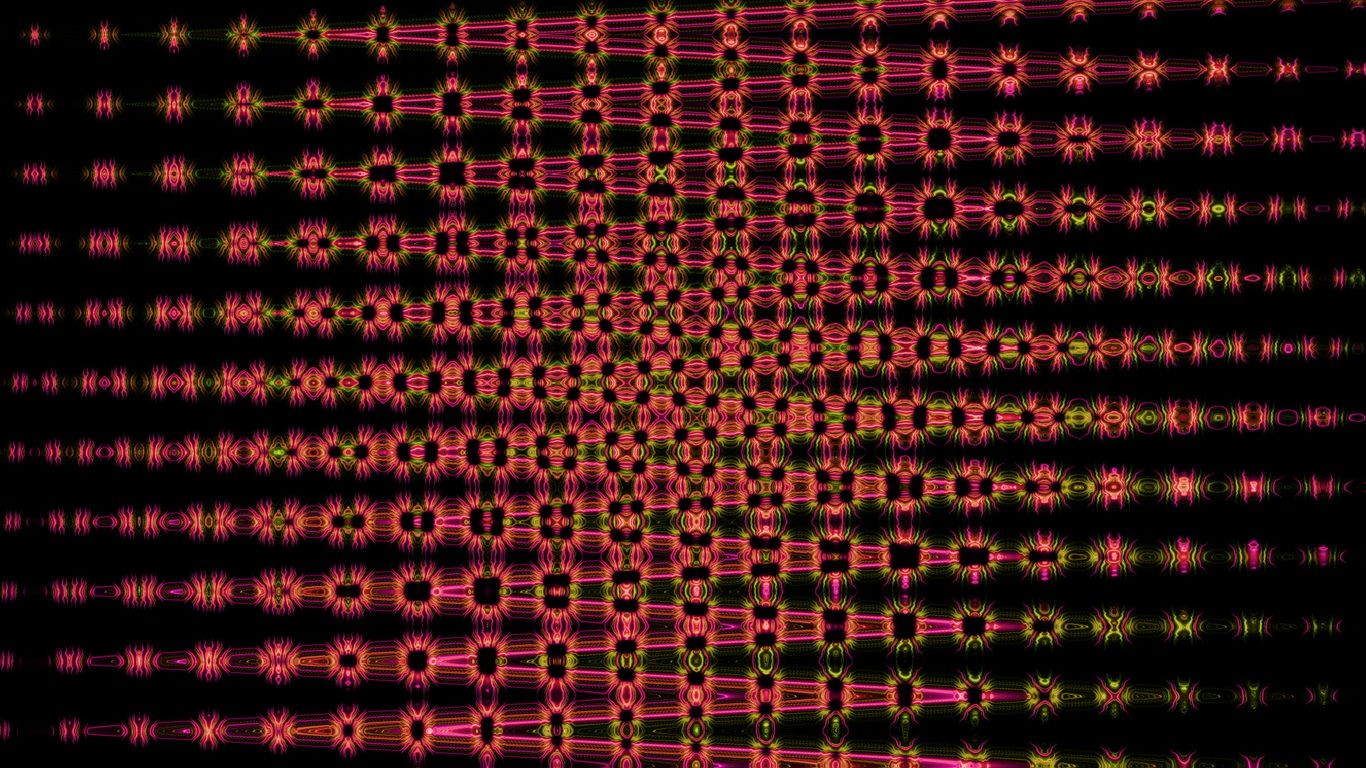 Abstract pattern with pink and black colors.