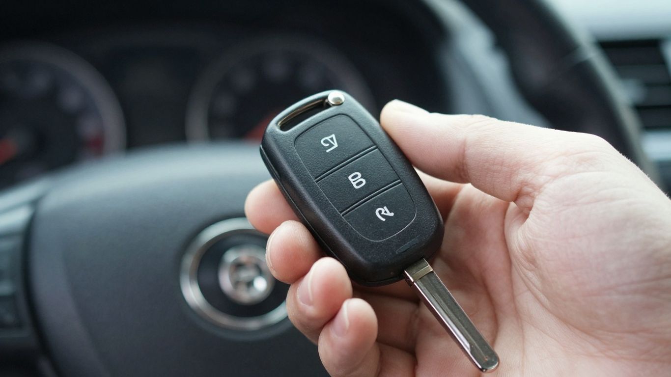 Car key fob replacement service