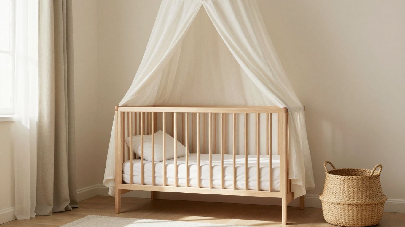 Chambre de bébé lumineuse aux teintes douces
